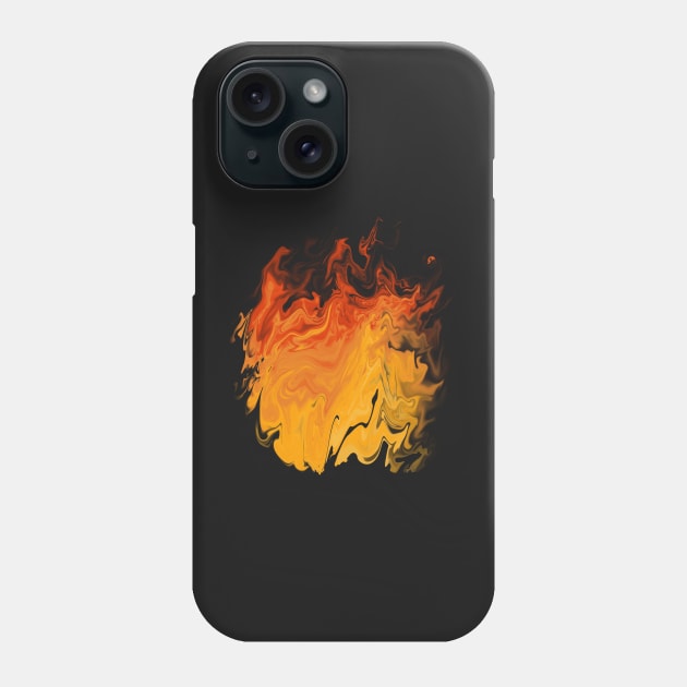 Fire burst aesthetic Phone Case by tziggles