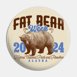 Fat Bear Week 2024 Pin