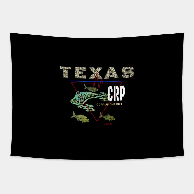 Corpus Christi Beaches, Texas Heartbeat Tapestry by The Witness