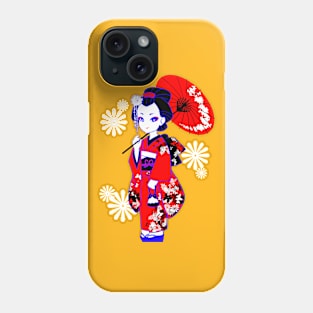 J-POP Geisha Phone Case