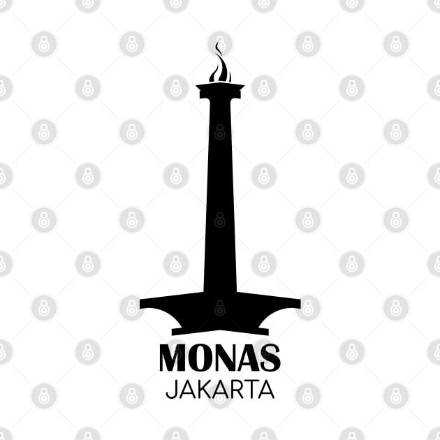 Monas - Jakarta 01 by SanTees