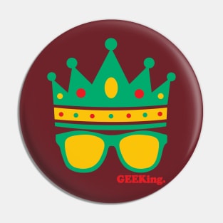 Triple Crown & Specs (Green, Gold, Red) Pin