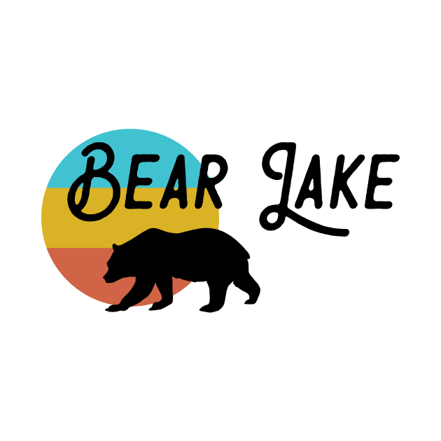 Retro-ish Bear Lake by BundleBeeGraphics