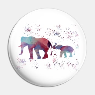 Elephants Pin