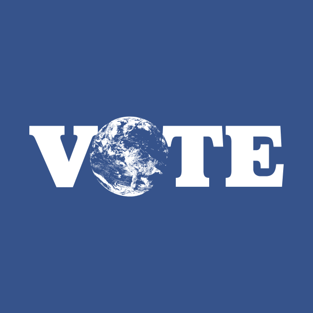 VOTE EARTH for Progress on Climate Change and Our Environment by Modern Evolution