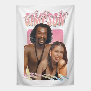 Ashford & Simpson // 80s Retro Soul Fan Design Tapestry