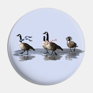 Cool Geese Pin