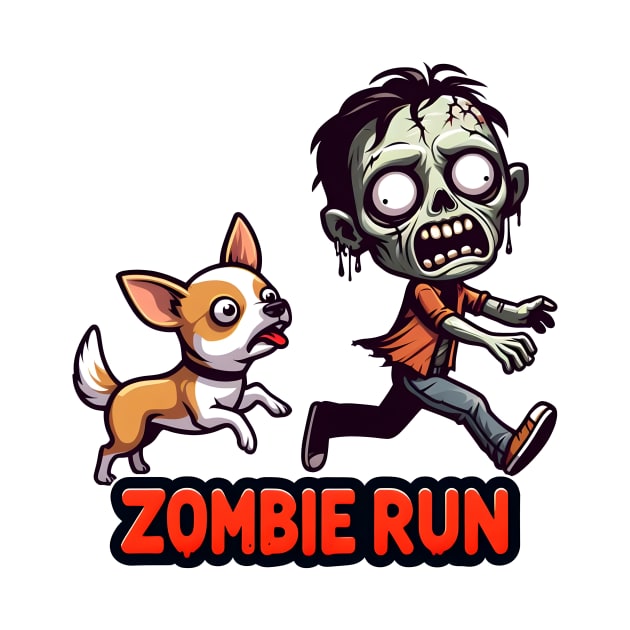 Zombie Run by Rawlifegraphic