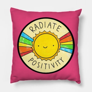 RADIATE POSITIVITY Pillow