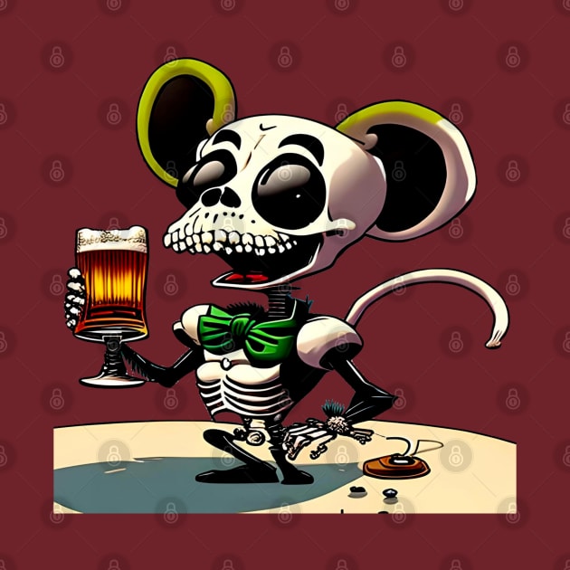 Skeleton mouse by sweetvision