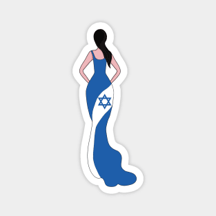 Israel Woman Magnet