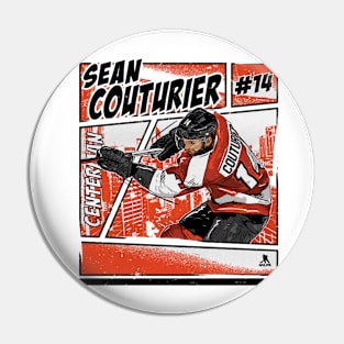 Sean Couturier Philadelphia Comic Pin