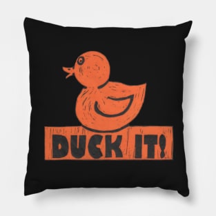 Rubber Duck It! For those especially good days. Pillow