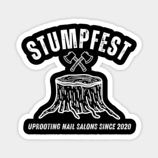 Stumpfest ny Bluey Uprooting Nail Salons Magnet