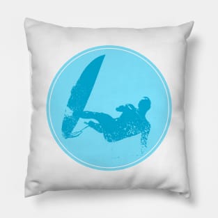 Vertical Surf Splash Pillow