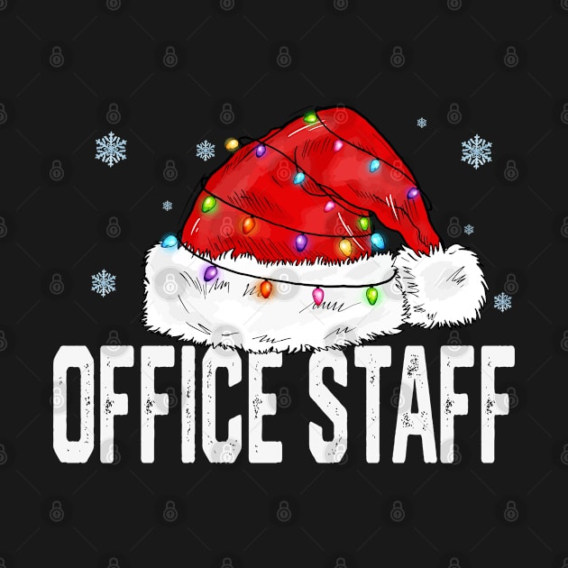 Office Staff Christmas Women Family Matching Group Xmas by TeeaxArt