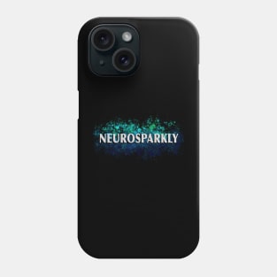 Neurosparkle Blue Phone Case