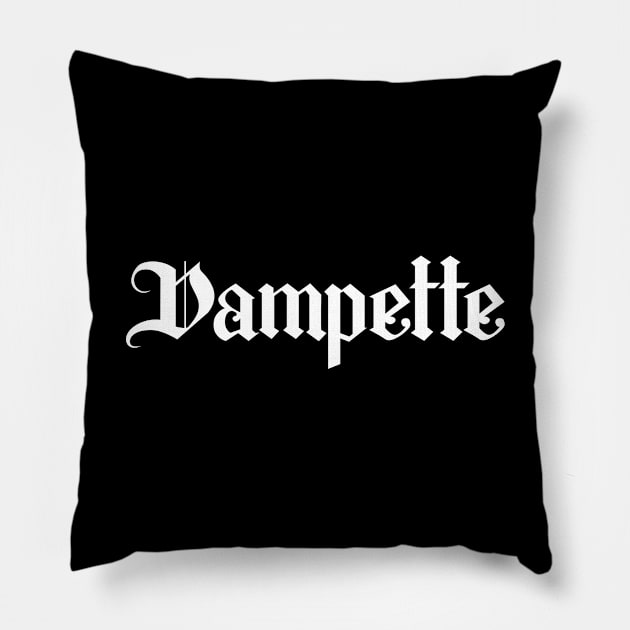 Vampette Pillow by jverdi28