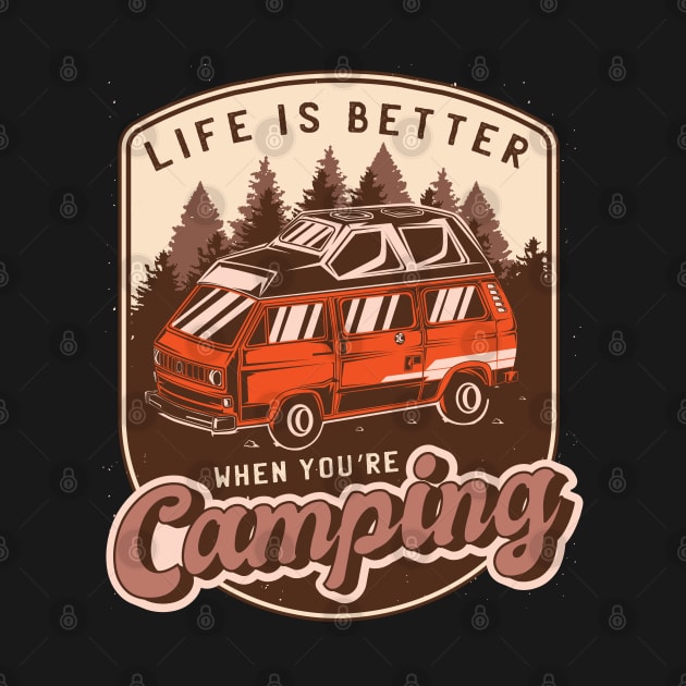 Life is better when you´re camping by LR_Collections