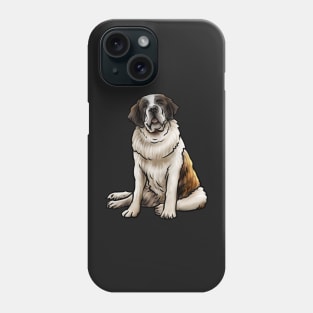 St Bernard Dog Saint Bernard Phone Case