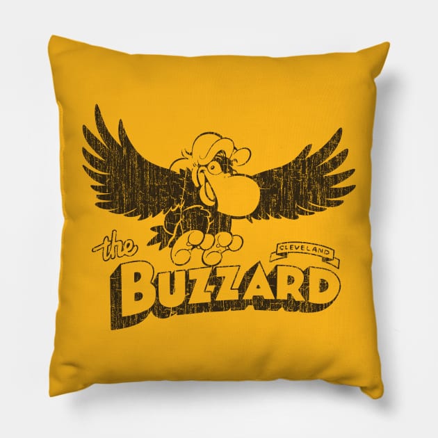 Buzzard's Nest Records Pillow by vender