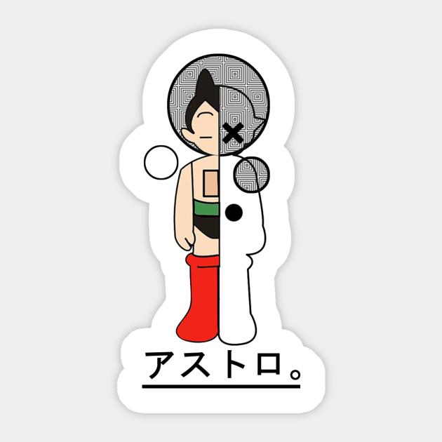 Download Astro. (Astro Boy) - Astro Boy - Sticker | TeePublic