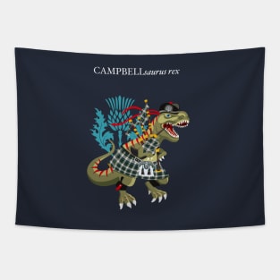 Clanosaurus Rex CAMPBELLsaurus rex Campbell MODERN Scotland Ireland Family Tartan Tapestry