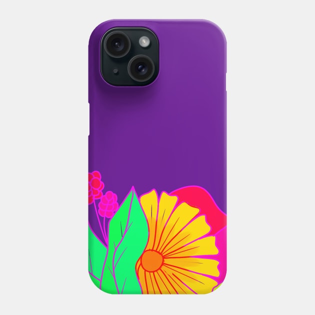 Flower daisy floral Margarita Phone Case by carolsalazar