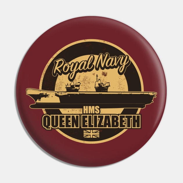 HMS Queen Elizabeth (distressed) Pin by TCP