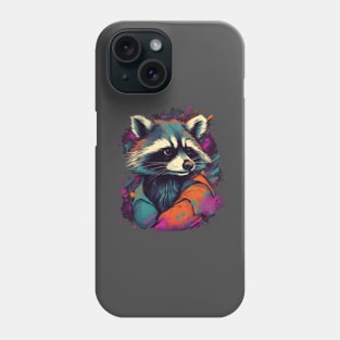 cute raccoon Phone Case