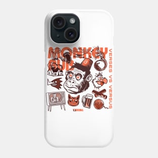 V3 - Monkey rub Phone Case