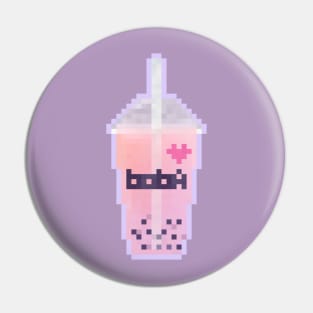 Pixel Boba - Taro Pin