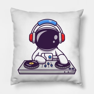 Lovely vintage vinyl records Pillow