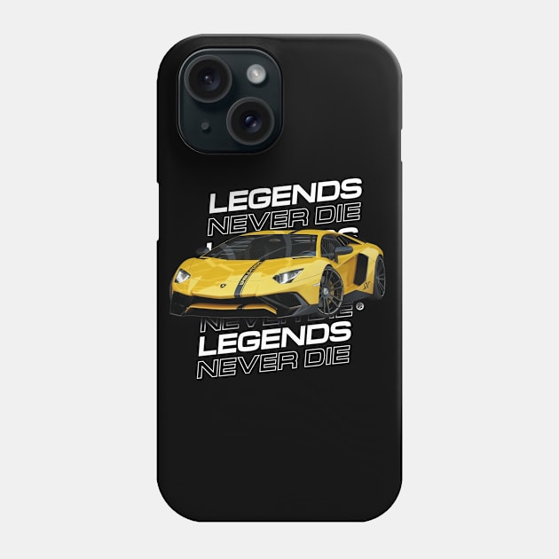 Legends Never Die Phone Case by Yurko_shop