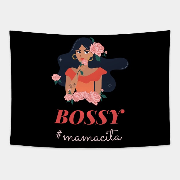 Bossy Mamacita Empowerment Tapestry by Art Deck