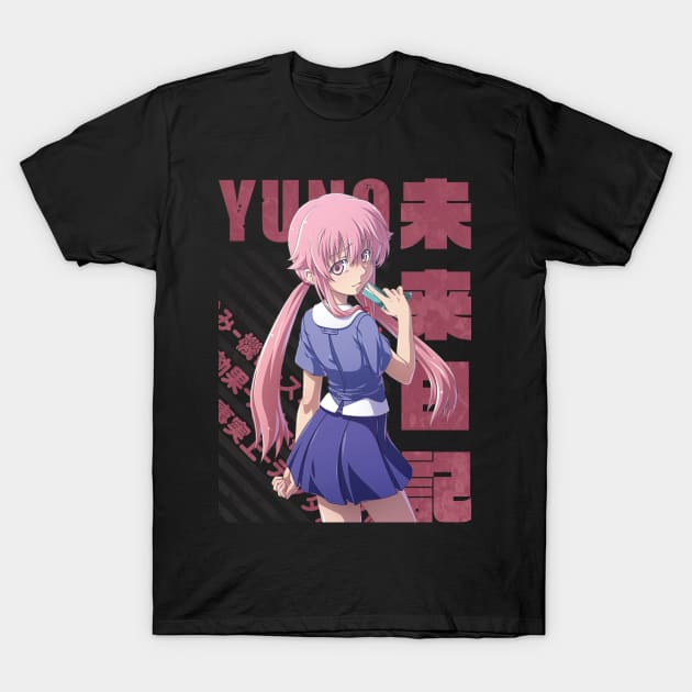 Mirai Nikki - Yuno Gasai - Mirai Nikki - T-Shirt