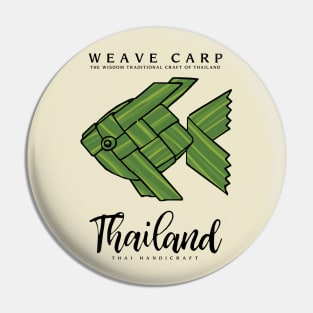 Weave Carp Pin