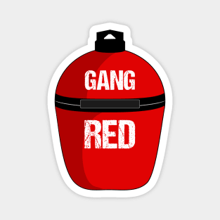 Gang Red BBQ Magnet