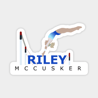 RILEY gymnastics Magnet
