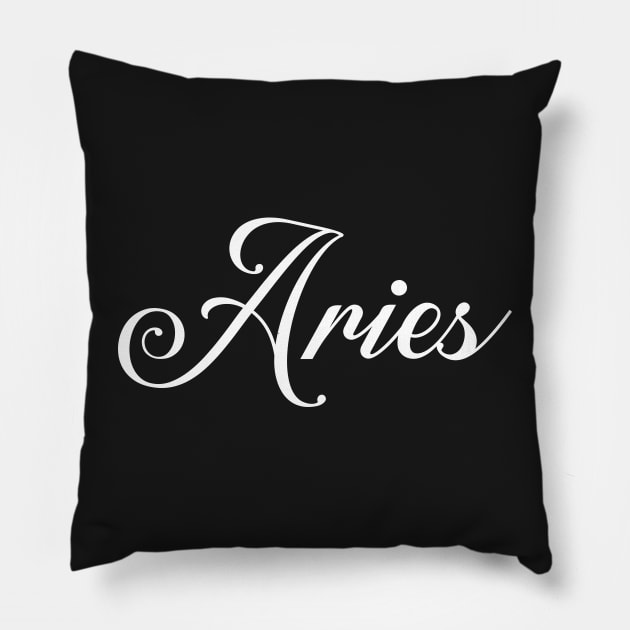 Aries Pillow by TheArtism