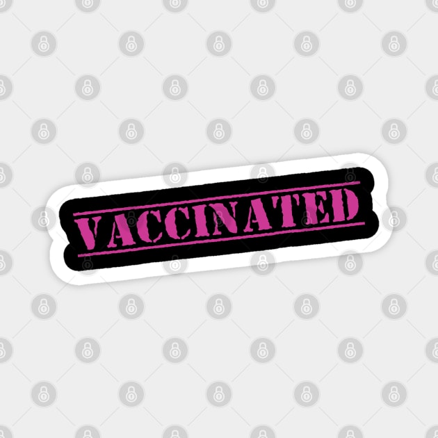 Vaccinated Check fully vaccinated Magnet by Gaming champion