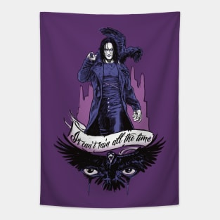 the crow 2 side Tapestry