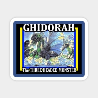 GHIDORAH THE THREE HEADED MONSTER Magnet