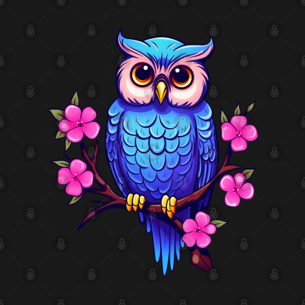 Beautiful Mystic Cute Owl by Juka