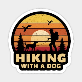 Hiking With A Dog Magnet