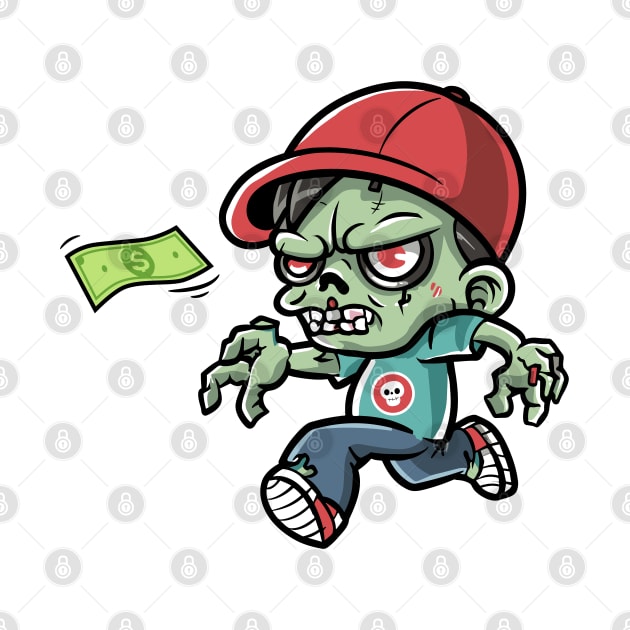 Zombies want money by KENG 51