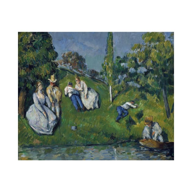 The Pond by Paul Cezanne by Classic Art Stall