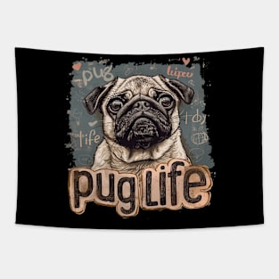 pug life Tapestry