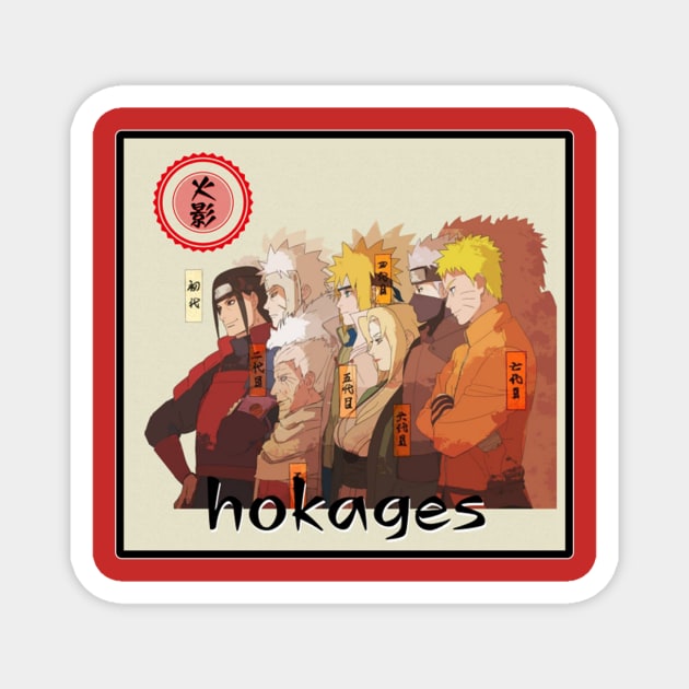 Hokages Magnet by Next Graffics