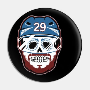 Nathan MacKinnon Sugar Skull Pin